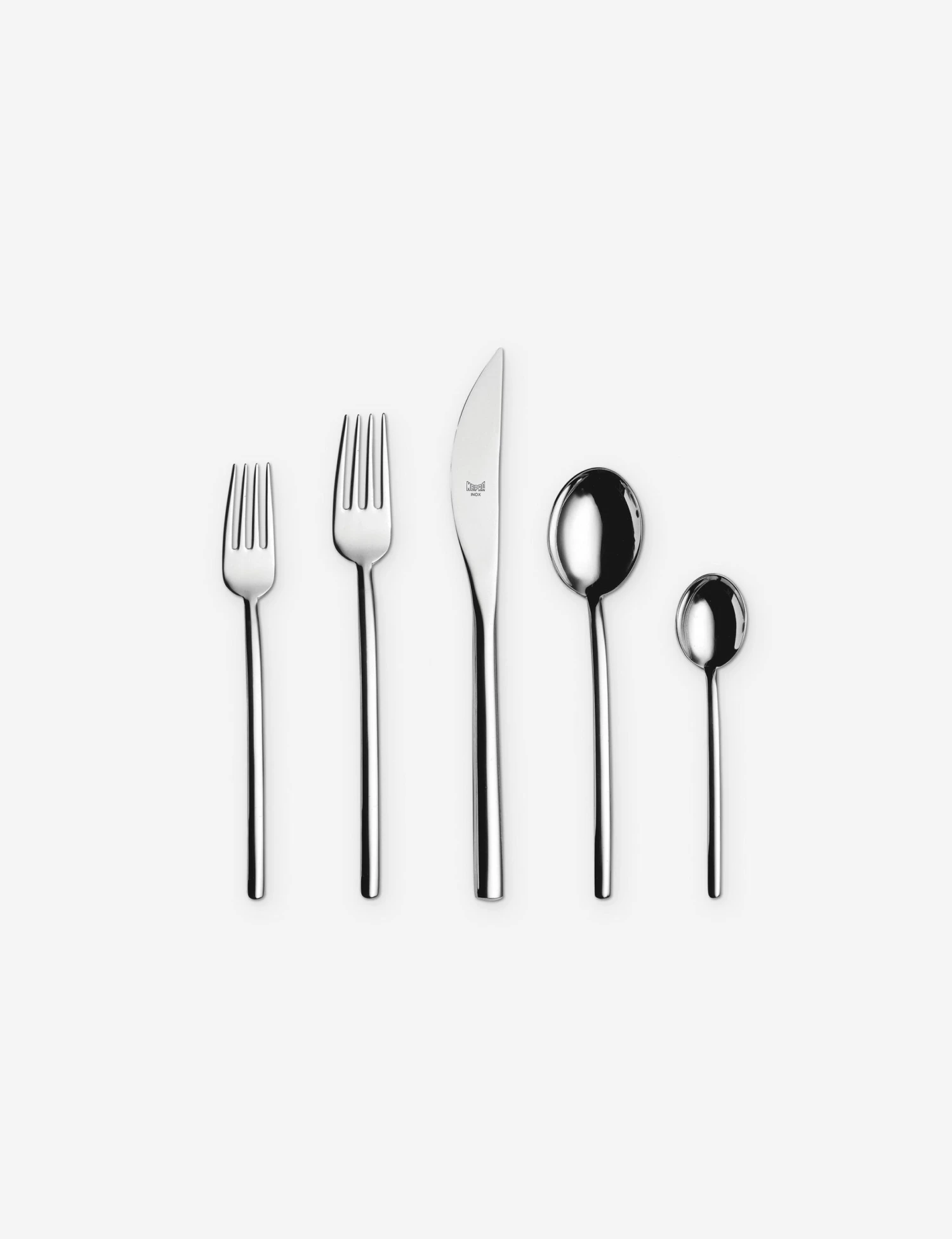 Due Flatware 5-Piece Set By Mepra 3 Due Flatware 5-Piece Set By Mepra