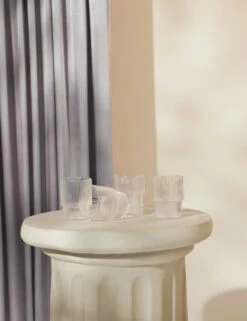 Ripple Glasses (Set Of 4) By Ferm Living -Tableware Supplies Store 20210120 soft deco product lifestyle1861 site crop