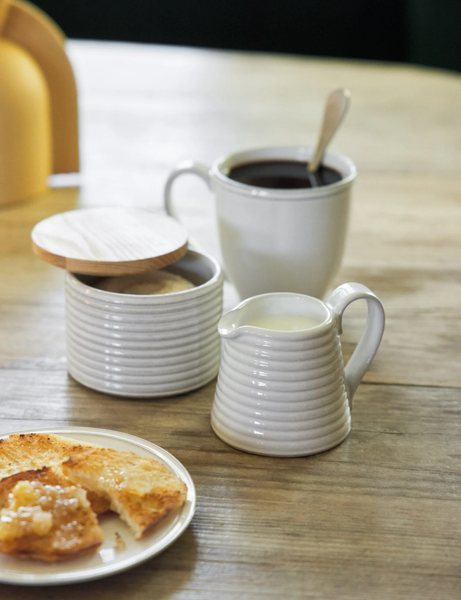 Hemlock Sugar And Creamer Set By Farmhouse Pottery 4 Hemlock Sugar And Creamer Set By Farmhouse Pottery - Image 2