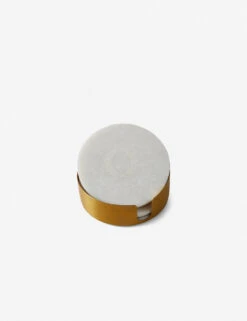 Marble Laurel Coasters (Set Of 4) By Farmhouse Pottery