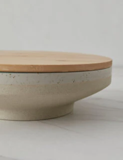 Amelia Bowl With Lid 9 Amelia Bowl With Lid -Tableware Supplies Store AmeliaStonewareBowlwithBambooLid 14452