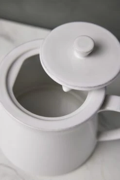 Friso Tea Pot, White By Costa Nova 9 Friso Tea Pot, White By Costa Nova -Tableware Supplies Store CostaNovaFrisoTeaPot White 0194