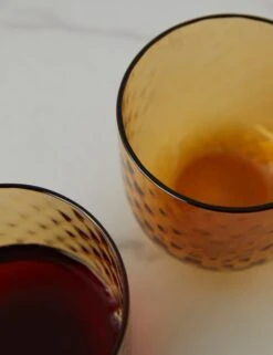 Dapple Tumbler (Set Of 2) By LSA International -Tableware Supplies Store DappleTumbler SunAmberbyLSAInternational A0655654 17562