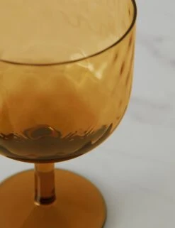 Dapple Wine Glass By LSA International -Tableware Supplies Store DappleWineGlass SunAmberbyLSAInternational A0655653 17539copy