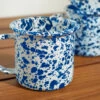 Enamelware Mug (Set Of 2) -Tableware Supplies Store EnamelwareMug BlueSplatter Setof4 7461