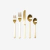 Stowe Flatware 5-piece Set By Farmhouse Pottery 2 Stowe Flatware 5-piece Set By Farmhouse Pottery -Tableware Supplies Store FLT31 710