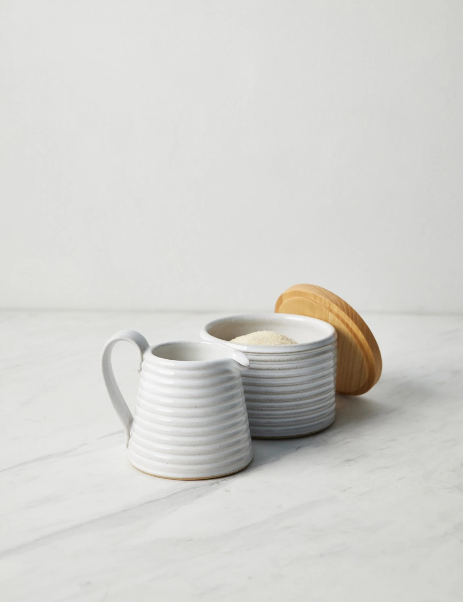 Hemlock Sugar And Creamer Set By Farmhouse Pottery 3 Hemlock Sugar And Creamer Set By Farmhouse Pottery