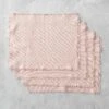 Essential Cotton Placemats (Set Of 4) By Hawkins New York -Tableware Supplies Store HawkinsNewYorkEssentialSetof4CottonPlacemats Blush 0924