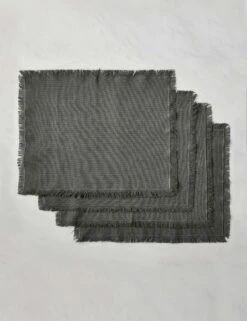 Essential Cotton Placemats (Set Of 4) By Hawkins New York 16 Essential Cotton Placemats (Set Of 4) By Hawkins New York -Tableware Supplies Store HawkinsNewYorkEssentialSetof4CottonPlacemats Grey 6341