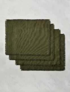 Essential Cotton Placemats (Set Of 4) By Hawkins New York 22 Essential Cotton Placemats (Set Of 4) By Hawkins New York -Tableware Supplies Store HawkinsNewYorkEssentialSetof4CottonPlacemats Olive 6343