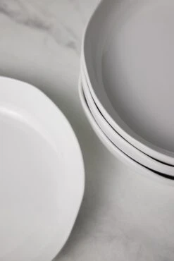 Organic Low Bowl (Set Of 4) By Hawkins New York -Tableware Supplies Store HawkinsNewYorkOrganicDinnerwareSetof4LowBowls 0478