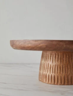 Jibril Cake Stand -Tableware Supplies Store JibrilMangoWoodCakeStand 14328