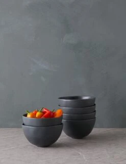 Livia Soup / Cereal Bowl (Set Of 6) By Costa Nova 17 Livia Soup / Cereal Bowl (Set Of 6) By Costa Nova -Tableware Supplies Store LiviaCerealBowl Setof6 byCasafina Black L0467320 2013