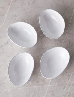 Livia Oval Bowl (Set Of 6) By Costa Nova -Tableware Supplies Store LiviaOvalBowl Setof6 byCasafina White L0467323 2071