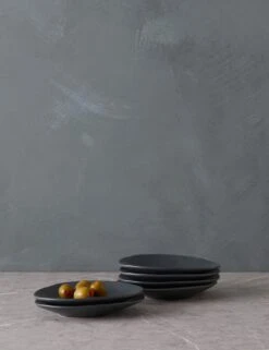 Livia Oval Plate (Set Of 6) By Costa Nova -Tableware Supplies Store LiviaOvalPlate Setof6 byCasafina Black L0467314 2033