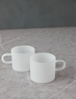 Lotta Coffee/Tea Cup (Set Of 2) By Hudson Wilder -Tableware Supplies Store LottaWhiteJadeCoffee TeaCup setof2 12078