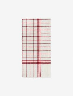 French Lattice Napkins (Set Of 4) By Heather Taylor Home -Tableware Supplies Store NAP FREN RED FRENCHLATTICE RedNapkins 1