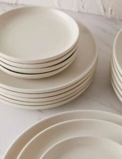 Pacifica Plate Set (18-Pieces) By Casafina (Dinner + Salad + Bread) 22 Pacifica Plate Set (18-Pieces) By Casafina (Dinner + Salad + Bread) -Tableware Supplies Store PacificaDinnerware 18 PieceSet byCasafina withCerealBowl Vanilla L0467268 2248