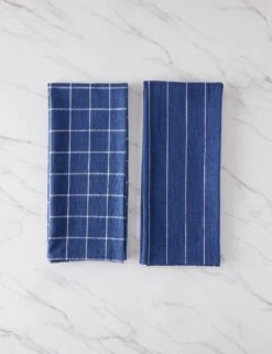 Simple Kitchen Towels (set Of 2) By Farmhouse Pottery 24 Simple Kitchen Towels (set Of 2) By Farmhouse Pottery -Tableware Supplies Store SimpleKitchenTowels NavywithWhite 16264