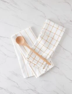 Simple Kitchen Towels (set Of 2) By Farmhouse Pottery 17 Simple Kitchen Towels (set Of 2) By Farmhouse Pottery -Tableware Supplies Store SimpleKitchenTowels WhitewithOchre 16255