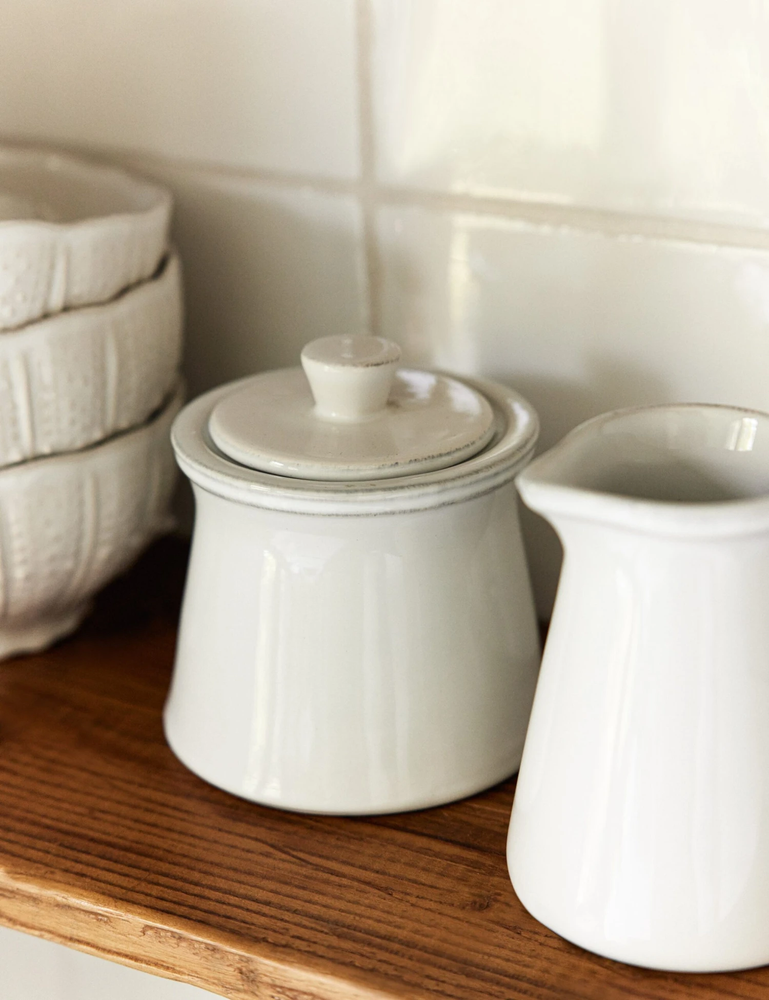 Friso Sugar Bowl, White By Costa Nova 4 Friso Sugar Bowl, White By Costa Nova - Image 2