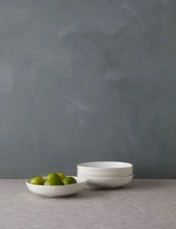 Weilan Low Bowl (Set Of 4) 11 Weilan Low Bowl (Set Of 4) -Tableware Supplies Store WeilanLowBowl Setof4 White Grey 0086