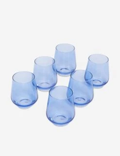 Stemless Wine Glass, (Set Of 6) By Estelle Colored Glass 23 Stemless Wine Glass, (Set Of 6) By Estelle Colored Glass -Tableware Supplies Store estelle stemware cobalt 314 2d3a126f 1877 48e7 a54f 431022b795c9