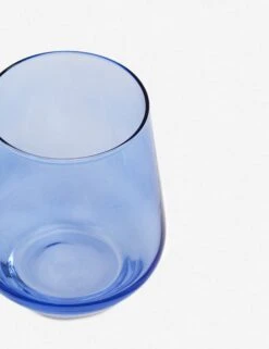 Stemless Wine Glass, (Set Of 6) By Estelle Colored Glass 25 Stemless Wine Glass, (Set Of 6) By Estelle Colored Glass -Tableware Supplies Store estelle stemware cobalt 316