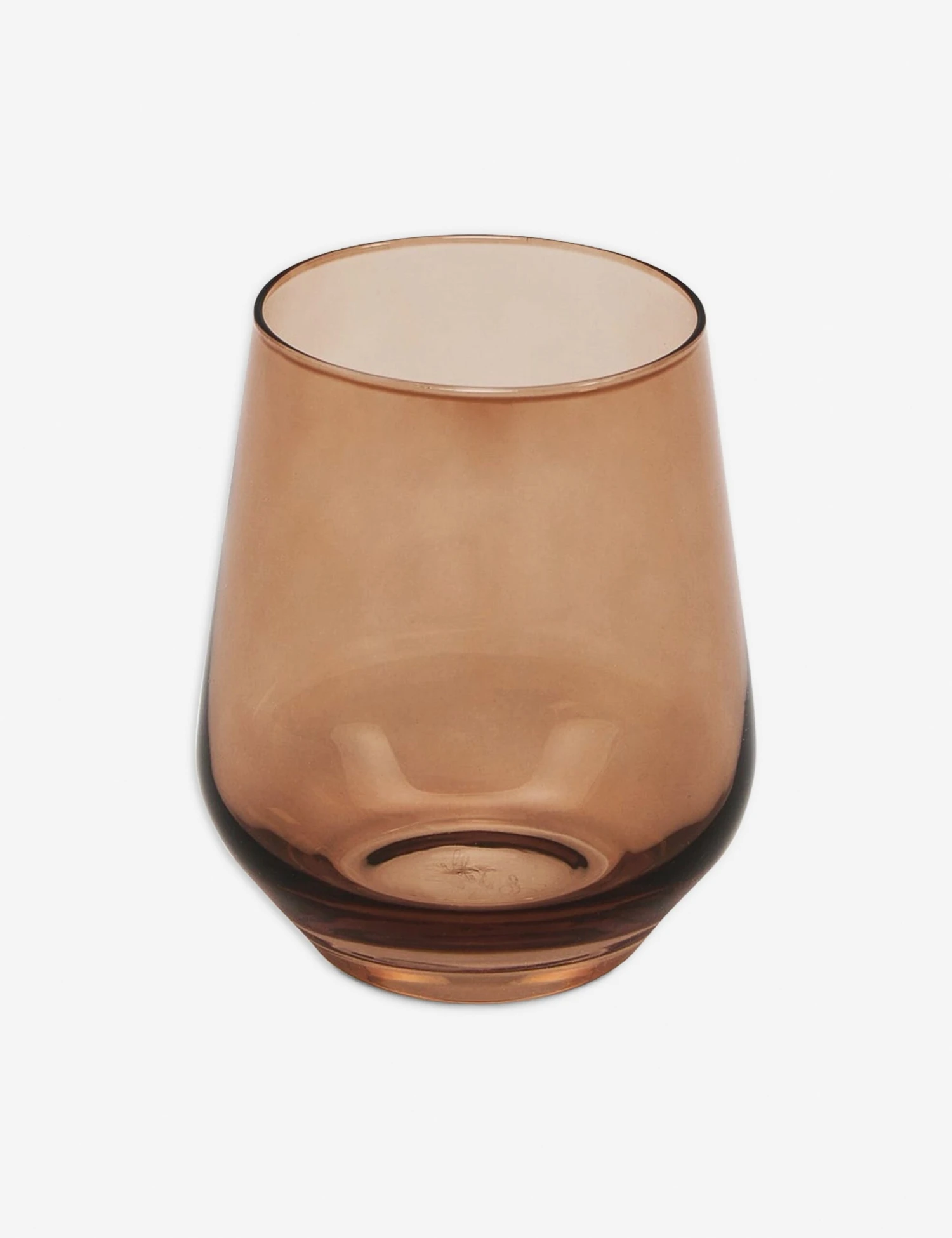 Stemless Wine Glass, (Set Of 6) By Estelle Colored Glass 10 Stemless Wine Glass, (Set Of 6) By Estelle Colored Glass - Image 8