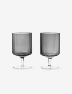 Ripple Wine Glasses (Set Of 2) By Ferm Living -Tableware Supplies Store fermLIVING AW19 RippleWineGlasses 100489112 1 Product