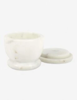 Marble Lidded Cellar 17 Marble Lidded Cellar -Tableware Supplies Store mar27 whi 2